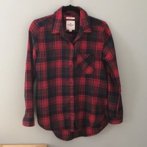 American Eagle Outfitters Boyfriend Fit Flannels